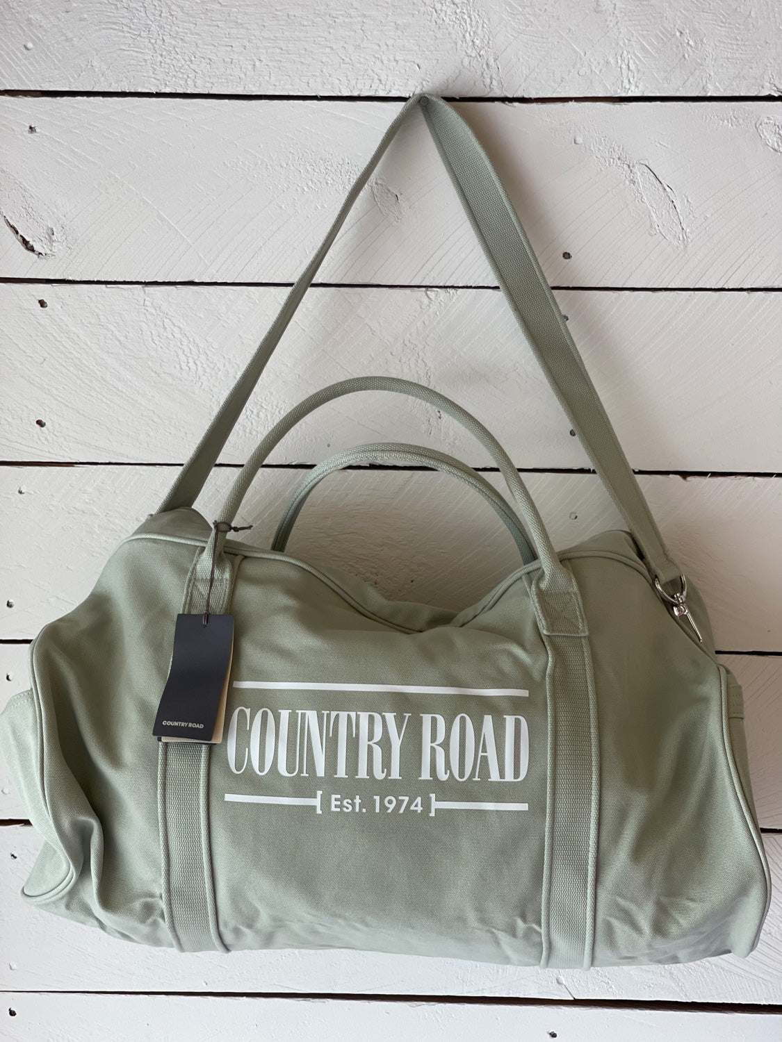 Country Road Heritage Zip Canvas Tote