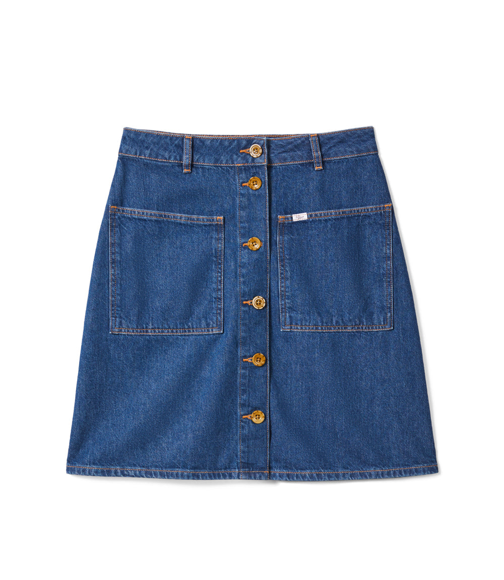 R.M.W Waltham Denim Skirt